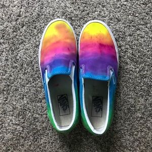 tie dye vans